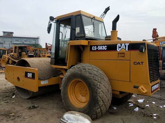 चीन कैटरपिलर CS-583C सेकंड हैंड रोड रोलर आपूर्तिकर्ता