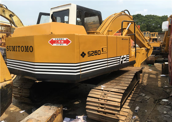 सुमितोमो S260F2 0.5m3 बाल्टी क्षमता 10800kg खुदाई मशीन का इस्तेमाल किया आपूर्तिकर्ता