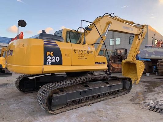 6.7L विस्थापन 134kw कोमात्सु PC220-8 22T सेकेंड हैंड डिगर आपूर्तिकर्ता