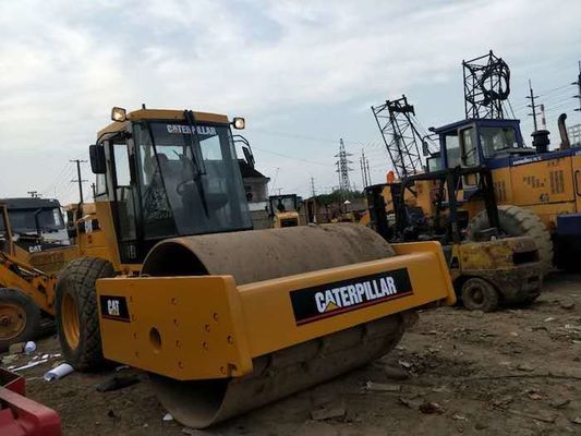 6.6L विस्थापन कैटरपिलर CS-583C सेकंड हैंड रोड रोलर आपूर्तिकर्ता