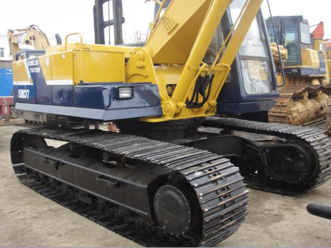 7425h कार्य के घंटे 18 टन 0.7m3 SK07 Kobelco खुदाई का इस्तेमाल किया 3