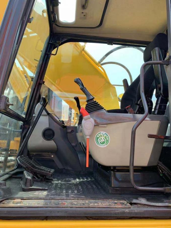 PC220-8 2018 वर्ष SAA6D107E-1 इंजन 134 Kw प्रयुक्त कोमात्सु खुदाई 2