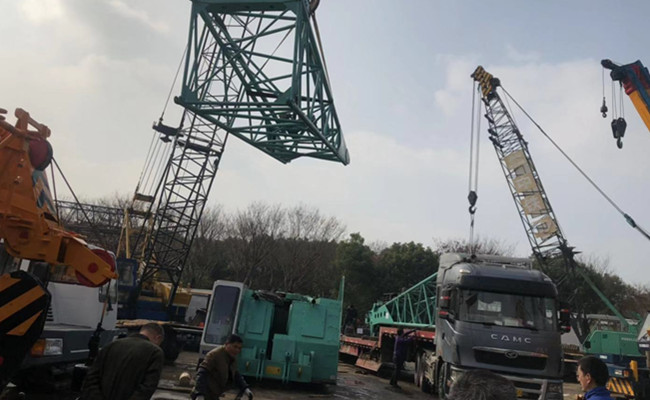 भारोत्तोलन ऊंचाई 75 मीटर SCX2000 200T सुमितोमो खुदाई के यंत्र का उपयोग किया 0